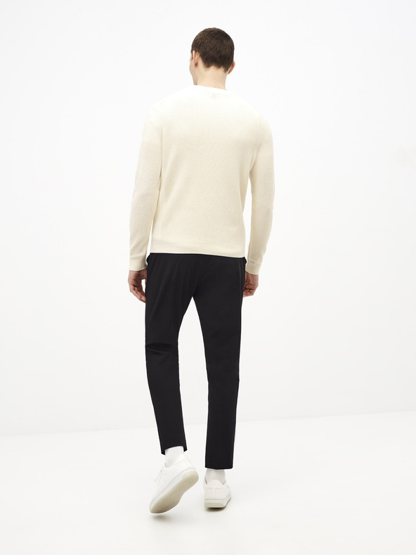 Celio Pulover de bază alb Celio Tepic