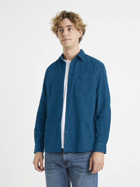 Celio Cămașă Celio Vamil albastru pentru bărbați