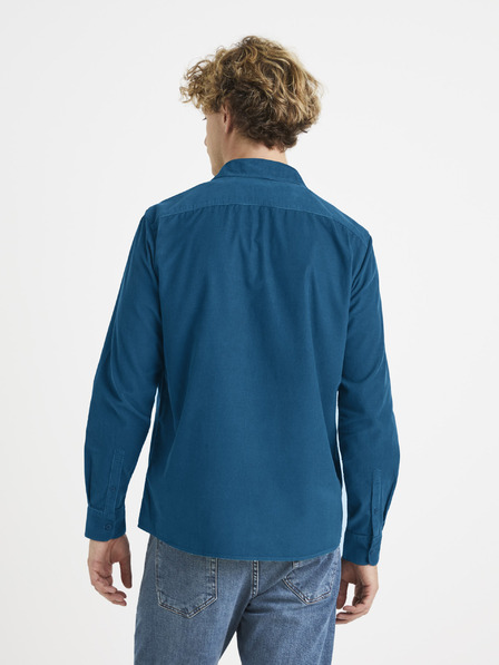 Celio Cămașă Celio Vamil albastru pentru bărbați