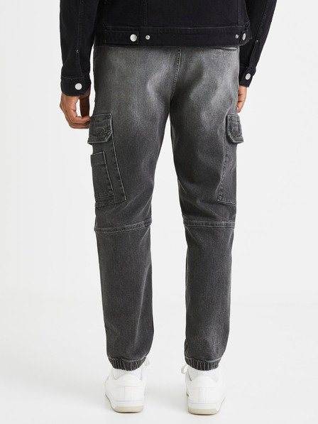 Celio Pantaloni din denim gri pentru bărbați Celio Vojogo