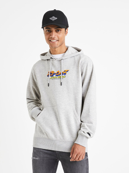 Celio Tricou Celio Star Wars gri pentru bărbați