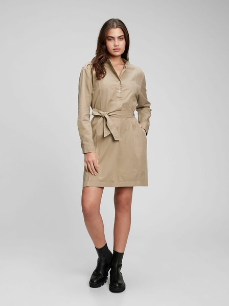 GAP Rochie mini tip cămașă cu buzunare Utility GAP