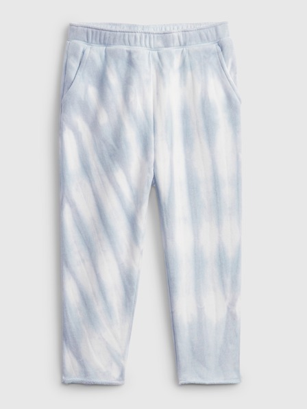 GAP Baby pantaloni de trening tie dye GAP