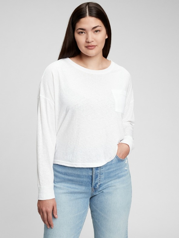 GAP Tricou cu mânecă lungă GAP