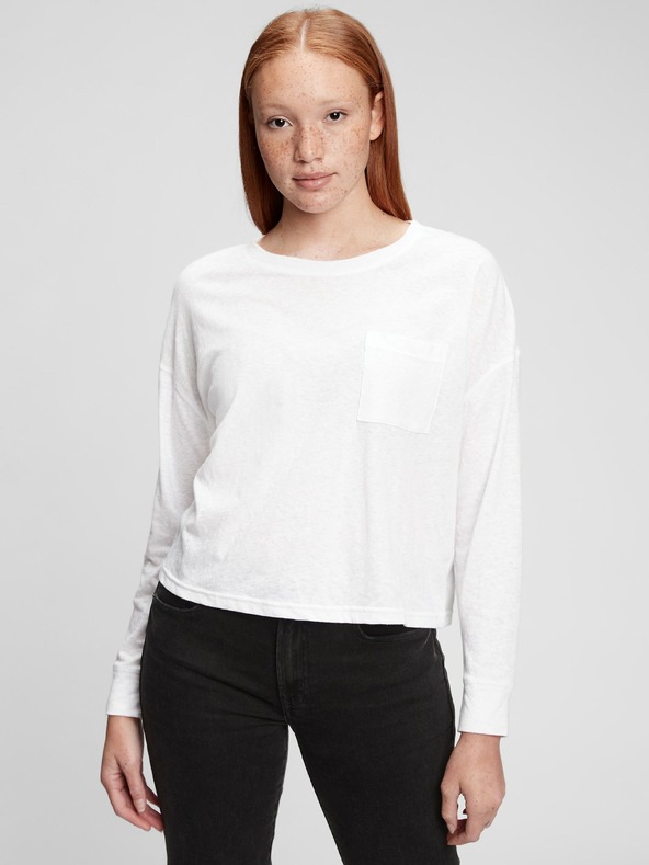 GAP Tricou cu mânecă lungă GAP