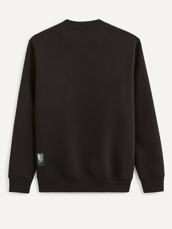 Celio Hanorac negru pentru bărbați Celio Attack on Titan