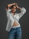 GAP Cămașă oversize din bumbac GAP