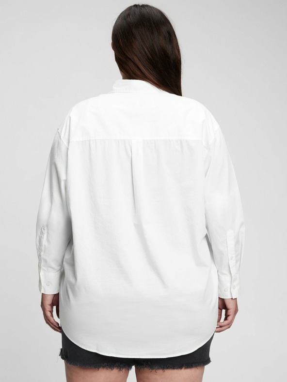 GAP Cămașă oversize din bumbac GAP