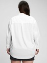 GAP Cămașă oversize din bumbac GAP