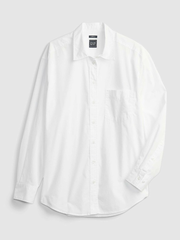 GAP Cămașă oversize din bumbac GAP