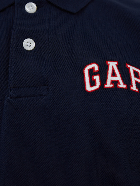 GAP Tricou polo cu logo Gap pentru copii GAP