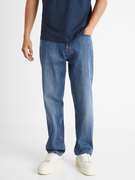 Celio Blugi albaștri Loose fit Celio C75 Coback2