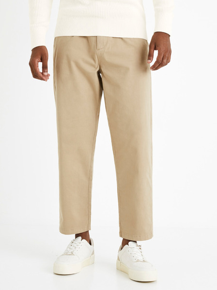 Celio Pantaloni scurți bej pentru bărbați Celio Cochicrop