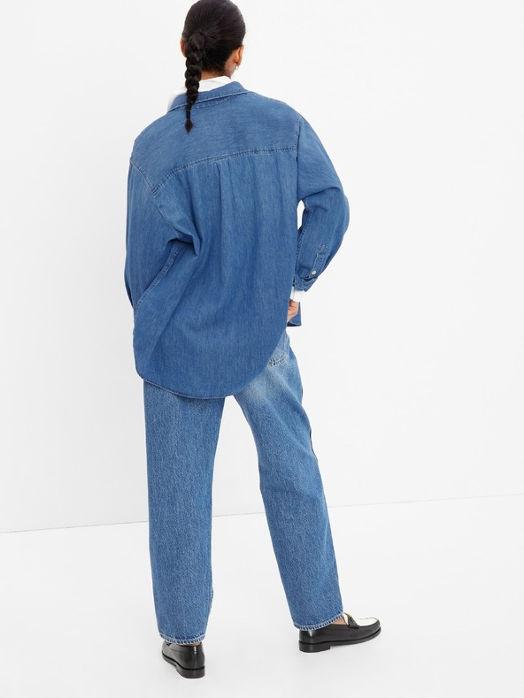GAP Cămașă din denim oversized GAP