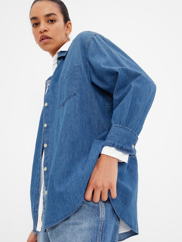 GAP Cămașă din denim oversized GAP