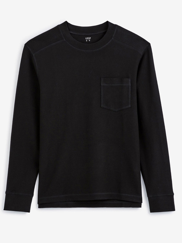Celio Tricou negru Celio Ceframe pentru bărbați