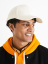 Celio Șapcă unisex albă din catifea Celio Cicapcord