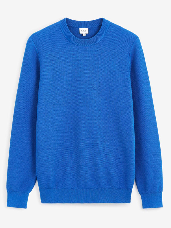 Celio Pulover albastru pentru bărbați Celio Bepic
