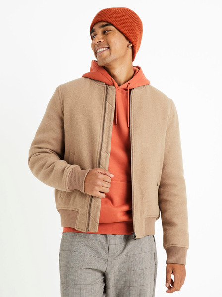 Celio Bomber bej pentru bărbați Celio Cubeauty