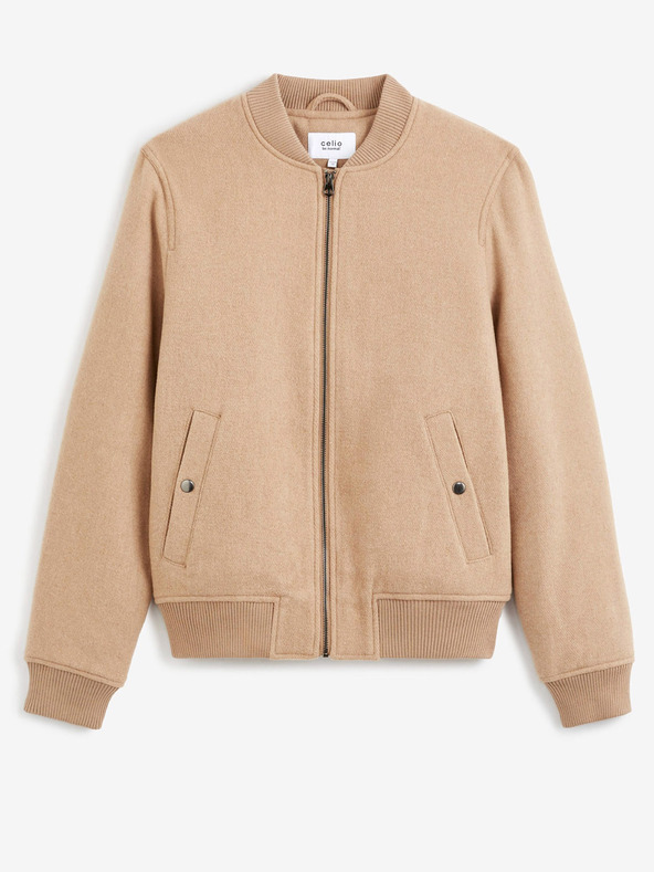 Celio Bomber bej pentru bărbați Celio Cubeauty