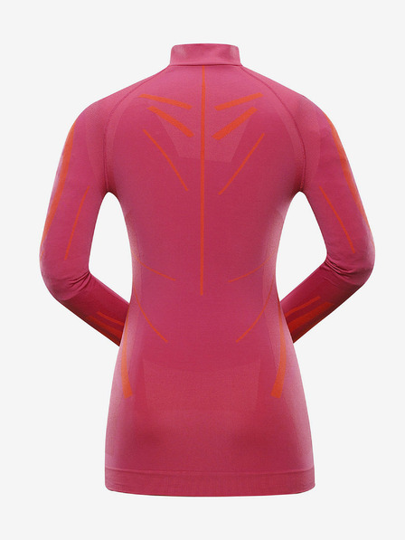 ALPINE PRO Tricou funky roz închis pentru femei ALPINE PRO Lubina