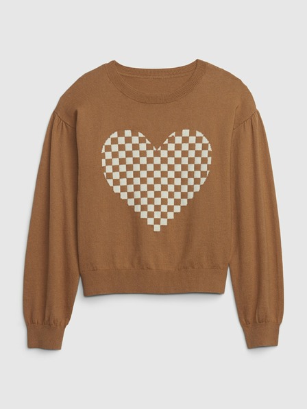 GAP Pulover cu inimă pentru copii GAP