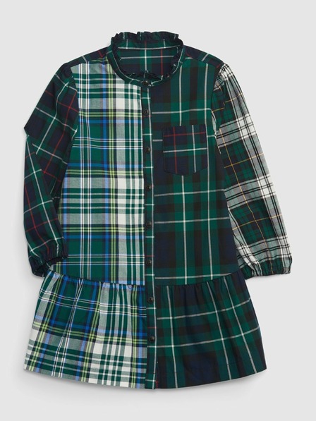GAP Baby rochie în carouri Brannan Bear GAP