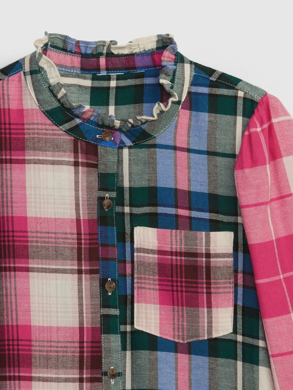 GAP Rochie cu carouri pentru copii GAP