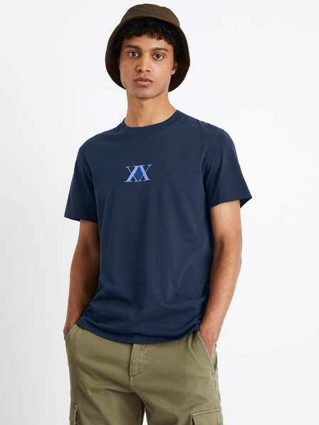 Celio Cămașă imprimată Celio Hunter & Hunter albastru închis pentru bărbați