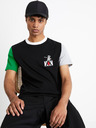 Celio Tricou negru pentru bărbați Celio Hunter & Hunter