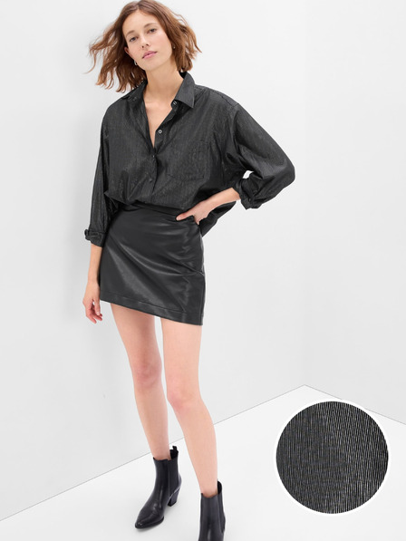 GAP Cămașă cu fir metalic oversize GAP