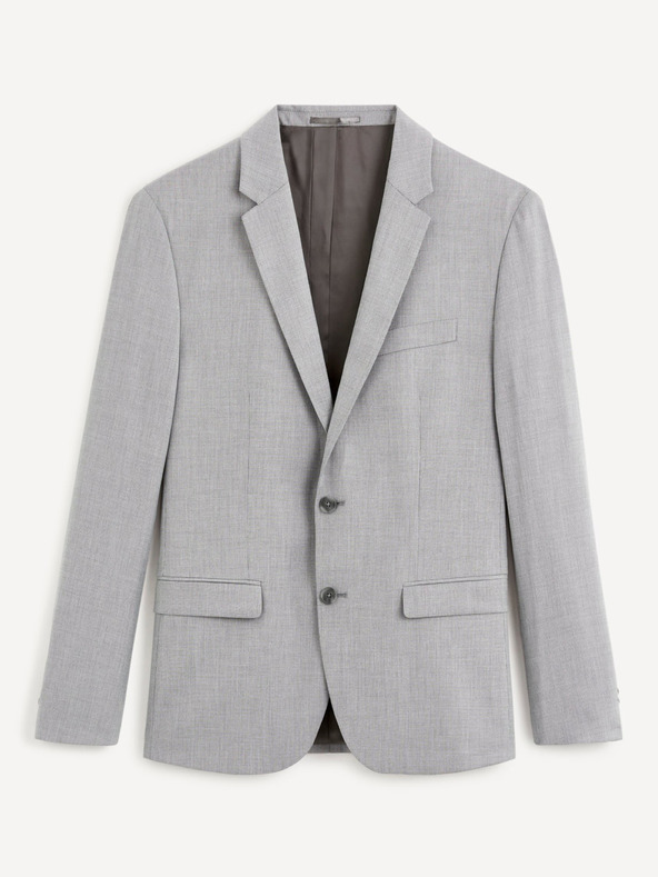 Celio Jachetă costum bărbați gri Celio Dumikro