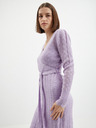 Orsay Rochie midi pulover de damă violet deschis cu un amestec de lână OR
