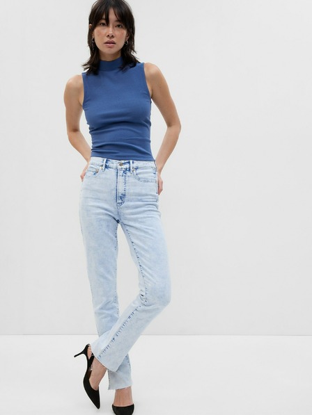 GAP Blugi High Rise Slim Vintage Split-Hem GAP