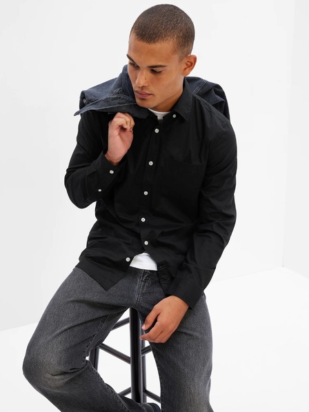 GAP Cămașă slim poplin GAP