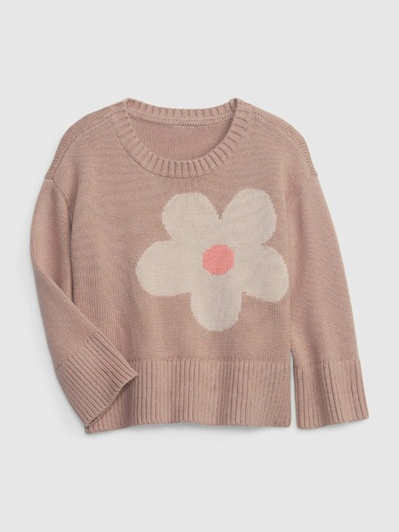 GAP Baby pulover cu floare GAP