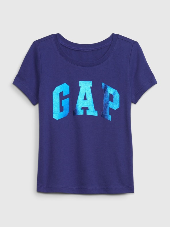 GAP Tricou cu logo metalic pentru copii GAP