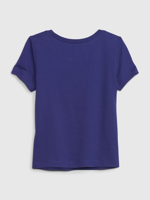 GAP Tricou cu logo metalic pentru copii GAP