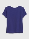 GAP Tricou cu logo metalic pentru copii GAP