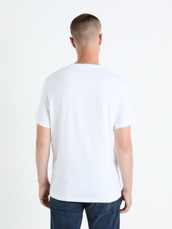 Celio Cămașă albă pentru bărbați Celio