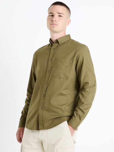 Celio Cămașă kaki pentru bărbați Celio Farobone2