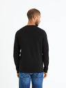 Celio Pulover basic negru pentru bărbați Celio Femoon