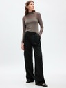 GAP Top transparent cu mâneci lungi GAP