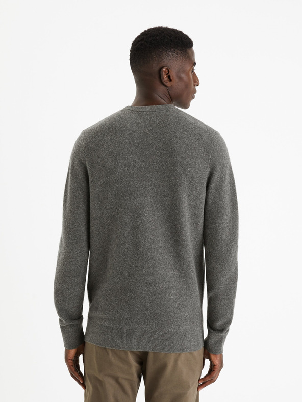 Celio Pulover basic bărbați gri Celio Felinode