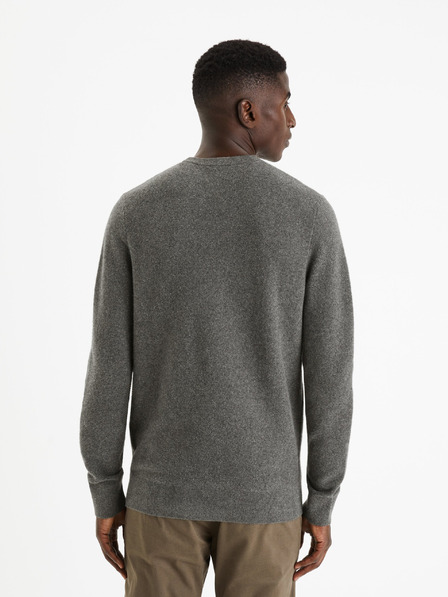 Celio Pulover basic bărbați gri Celio Felinode