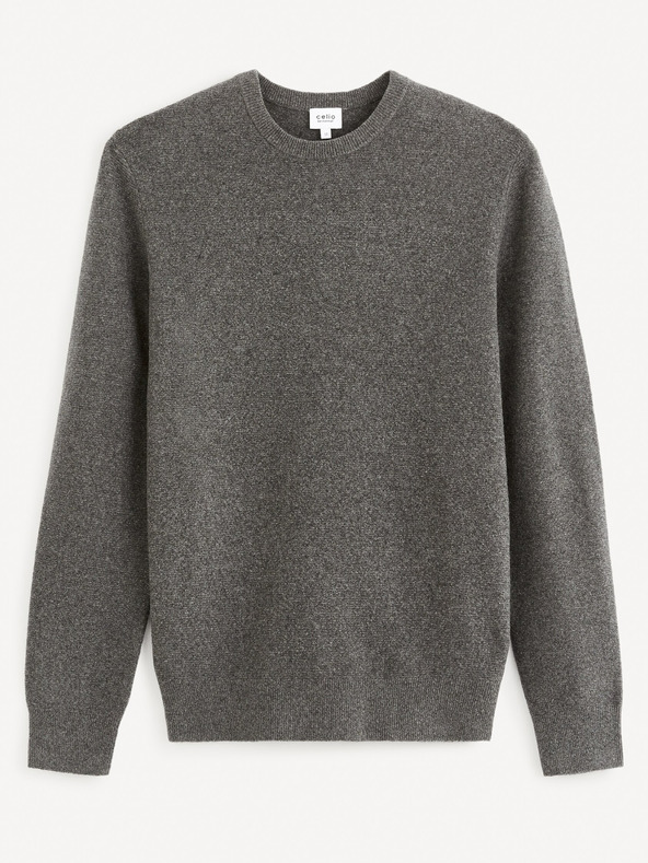 Celio Pulover basic bărbați gri Celio Felinode