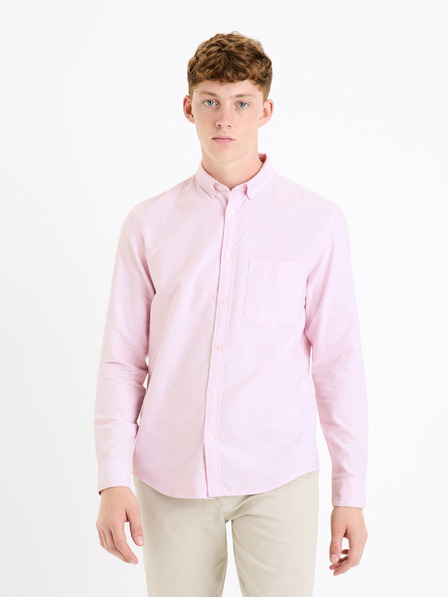 Celio Cămașă roz pentru bărbați Celio Daxford