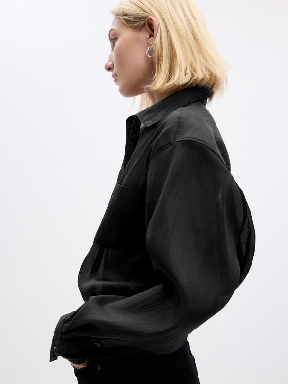 GAP Cămașă transparentă oversize GAP