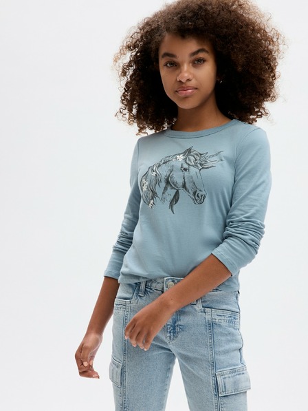 GAP Tricou cu print pentru copii GAP