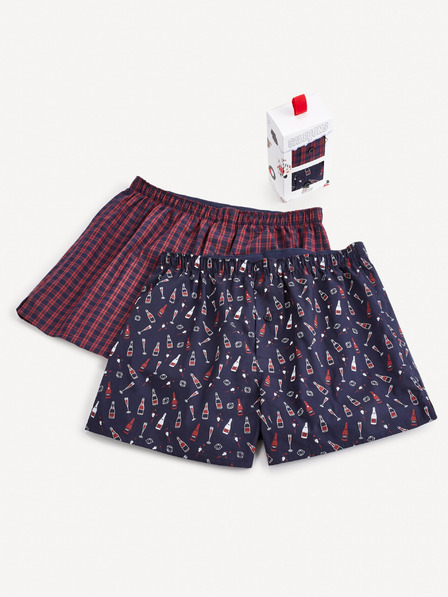 Celio Set de pantaloni scurți colorați pentru bărbați în pachet cadou Celio